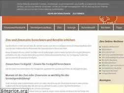 Sites similar to zins-zinseszins.de