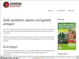 Sites similar to zinsenundzaster.de