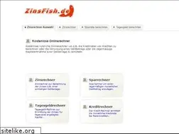 Sites similar to zinsfish.de