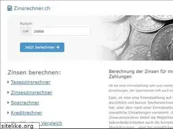 Sites similar to zinsrechner.ch