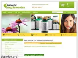 Sites similar to zinvollesupplementen.nl