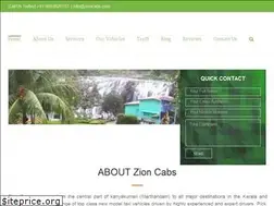 Sites similar to zioncabs.com