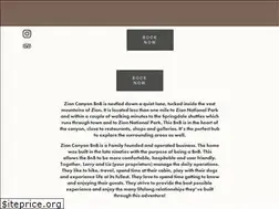 Sites similar to zioncanyonbnb.com