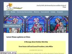 Sites similar to zionlutheranct.org