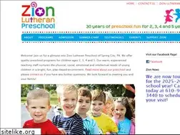 Sites similar to zionlutheranpreschool.com