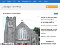 Sites similar to zionlutheranwomelsdorf.com