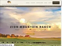 Sites similar to zionmountainresort.com