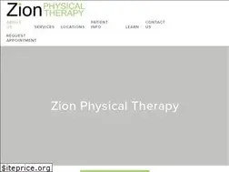 Sites similar to zionphysicaltherapy.com