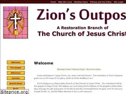 Sites similar to zionsoutpost.org