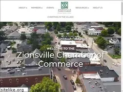 Sites similar to zionsvillechamber.org