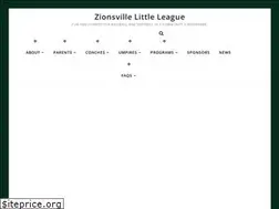 Sites similar to zionsvillelittleleague.org