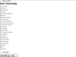Sites similar to ziontownship.org