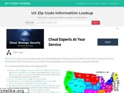 Sites similar to zipcodesexpress.com