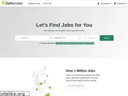 Sites similar to ziprecruiter.co.uk