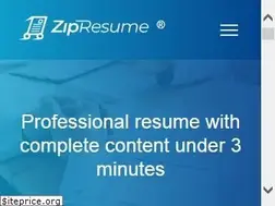 Sites similar to zipresume.com