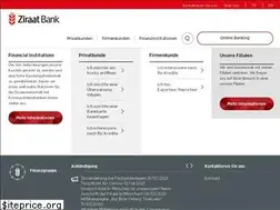 Sites similar to ziraatbank.de