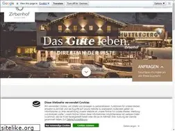 Sites similar to zirbenhof.at