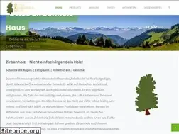 Sites similar to zirbenholz-kaufen.de