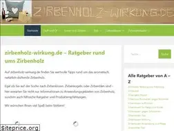Sites similar to zirbenholz-wirkung.de