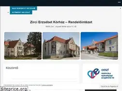Sites similar to zirckorhaz.hu