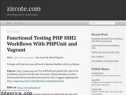 Sites similar to zircote.github.io