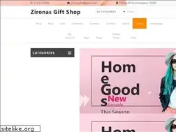 Sites similar to zironasgiftshop.com