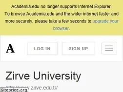 Sites similar to zirve.academia.edu