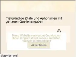 Sites similar to zitate-aphorismen.de