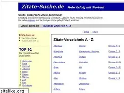 Sites similar to zitate-suche.de