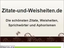 Sites similar to zitate-und-weisheiten.de