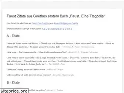 Sites similar to zitatefaust.net