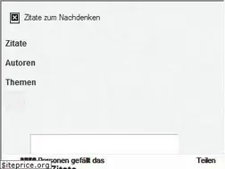 Sites similar to zitatezumnachdenken.com