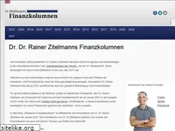 Sites similar to zitelmanns-finanzkolumnen.de