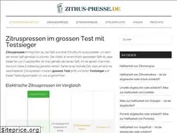 Sites similar to zitrus-presse.de