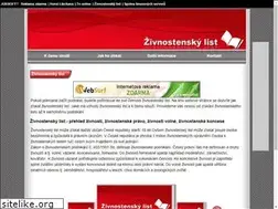 Sites similar to zivnostensky-list.cz