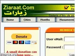 Sites similar to ziyaraat.net