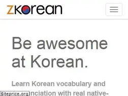 Sites similar to zkorean.com