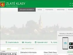 Sites similar to zlateklasy.sk