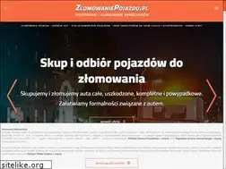 Sites similar to zlomowaniepojazdu.pl