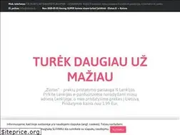 Sites similar to zlotas.lt