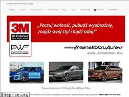 Sites similar to zmianakoloruauta.pl