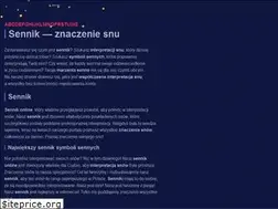 Sites similar to znaczenie-snu.pl