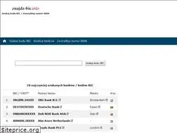 Sites similar to znajdz-bic.info