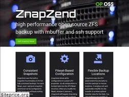 Sites similar to znapzend.org