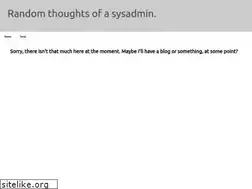 Sites similar to znix.xyz