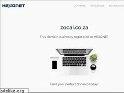 Sites similar to zocal.co.za