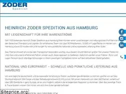 Sites similar to zoder-spedition.de