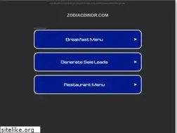 Sites similar to zodiacdinor.com