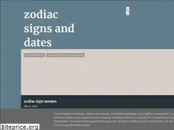 Sites similar to zodiacsignsanddates.blogspot.com