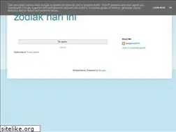 Sites similar to zodiak4u.blogspot.com